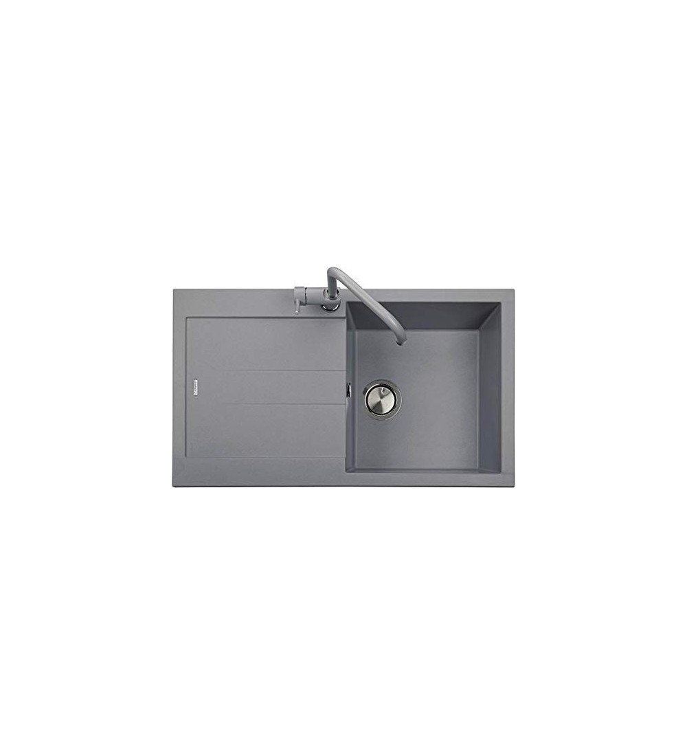 Onebby Lavello da Cucina 1 Vasca con Gocciolatoio 86 cm Tartufo Elegance Onebby Lavello da Cucina 1 Vasca con Gocciolatoio 86 cm Tartufo Elegance