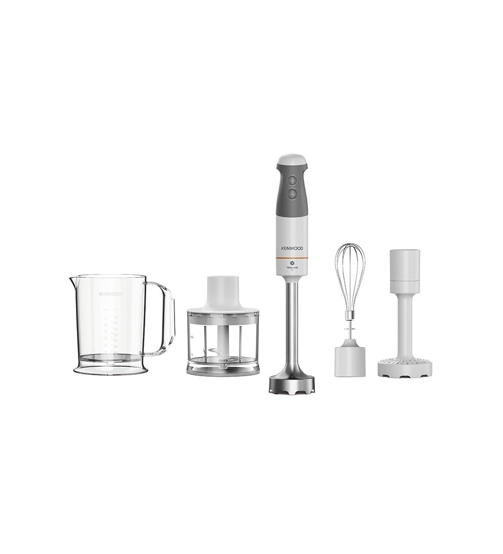 Kenwood Kenwood Triblade XL Mixer a Immersione 850W Grigio Bianco Kenwood Kenwood Triblade XL Mixer a Immersione 850W Grigio Bianco
