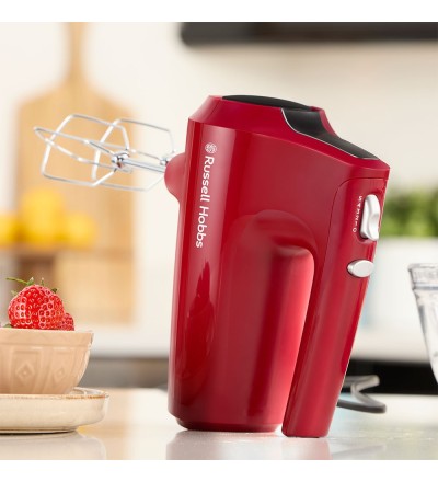 Russell Hobbs Russell Hobbs Sbattitore Manuale Grigio Rosso 185W Russell Hobbs Russell Hobbs Sbattitore Manuale Grigio Rosso 185W
