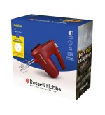 Russell Hobbs Russell Hobbs Sbattitore Manuale Grigio Rosso 185W Russell Hobbs Russell Hobbs Sbattitore Manuale Grigio Rosso 185W