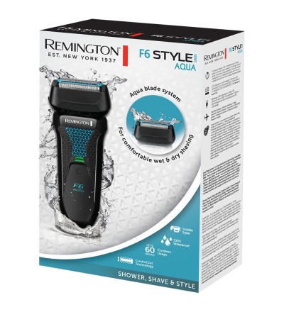 Remington Remington F6000 Rasoio Elettrico Nero Remington Remington F6000 Rasoio Elettrico Nero