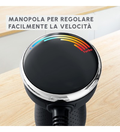 MOULINEX Moulinex Frullatore a Immersione Quickchef+ 1000W Nero MOULINEX Moulinex Frullatore a Immersione Quickchef+ 1000W Nero