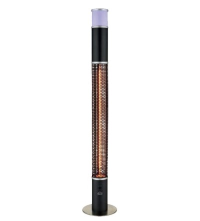 DCG Eltronic DCG Eltronic Riscaldatore Elettrico con Bluetooth e LED
