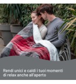 Imetec Imetec CaldoPlaid Velvet Tartan Plaid Riscaldabile Imetec Imetec CaldoPlaid Velvet Tartan Plaid Riscaldabile