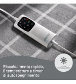 Imetec Imetec Caldoplaid Velvet Square Plaid Riscaldabile Imetec Imetec Caldoplaid Velvet Square Plaid Riscaldabile