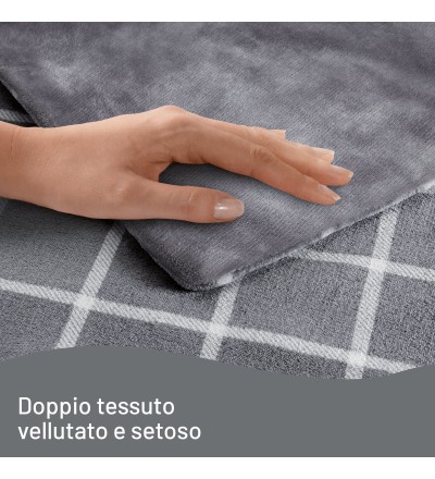 Imetec Imetec Caldoplaid Velvet Square Plaid Riscaldabile Imetec Imetec Caldoplaid Velvet Square Plaid Riscaldabile