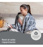 Imetec Imetec Caldoplaid Velvet Square Plaid Riscaldabile Imetec Imetec Caldoplaid Velvet Square Plaid Riscaldabile