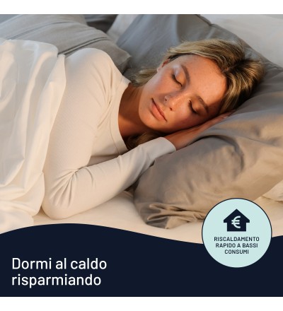 Imetec Imetec Scaldasonno Adapto Maxi Coprimaterasso Singolo 195x90 cm Imetec Imetec Scaldasonno Adapto Maxi Coprimaterasso Singolo 195x90 cm