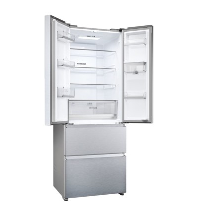 Haier Haier Frigorifero HFR5719EWMG Side-by-Side FD 70 Serie 5 444L No Frost Classe E Argento Touch Haier Haier Frigorifero HFR5719EWMG Side-by-Side FD 70 Serie 5 444L No Frost Classe E Argento Touch
