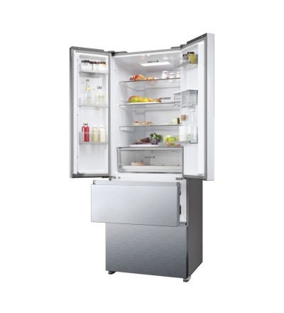 Haier Haier Frigorifero HFR5719EWMG Side-by-Side FD 70 Serie 5 444L No Frost Classe E Argento Touch Haier Haier Frigorifero HFR5719EWMG Side-by-Side FD 70 Serie 5 444L No Frost Classe E Argento Touch