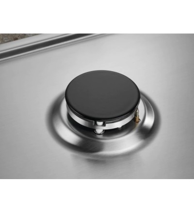 Electrolux Electrolux piano cottura gas 4 fornelli da incasso 59.5 cm acciaio inox EGS64362X