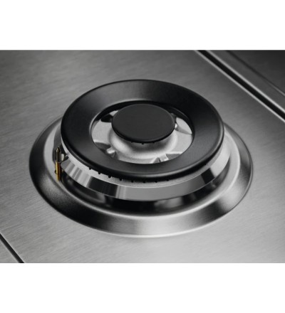 Electrolux Electrolux piano cottura gas 4 fornelli da incasso 59.5 cm acciaio inox EGS64362X