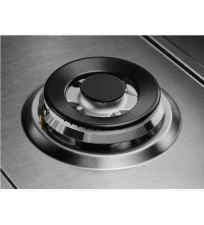 Electrolux Electrolux piano cottura gas 4 fornelli da incasso 59.5 cm acciaio inox EGS64362X