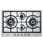 De’Longhi De'Longhi Piano Cottura Gas 4 Fornelli 75 cm da Incasso Acciaio Inox NSL475X De’Longhi De'Longhi Piano Cottura Gas 4 Fornelli 75 cm da Incasso Acciaio Inox NSL475X