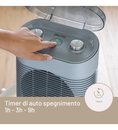 Imetec Imetec Silent Power Protection Termoventilatore Silenzioso 2100W Imetec Imetec Silent Power Protection Termoventilatore Silenzioso 2100W