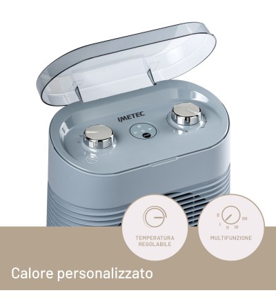 Imetec Imetec Silent Power Protection Termoventilatore Silenzioso 2100W Imetec Imetec Silent Power Protection Termoventilatore Silenzioso 2100W