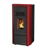 Dal Zotto Dal Zotto Gabry Stufa a Pellet Nero Bordeaux