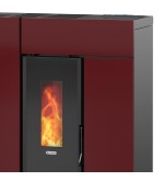 Dal Zotto Dal Zotto Leyla Elite Stufa a Pellet Acciaio Bordeaux A+ Dal Zotto Dal Zotto Leyla Elite Stufa a Pellet Acciaio Bordeaux A+