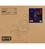 TRUST Trust GXT 703R Riye Sedia Gaming Regolabile Nero Rosso TRUST Trust GXT 703R Riye Sedia Gaming Regolabile Nero Rosso