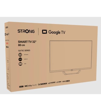 Strong Strong Smart TV 32 HD Wi-Fi Nero