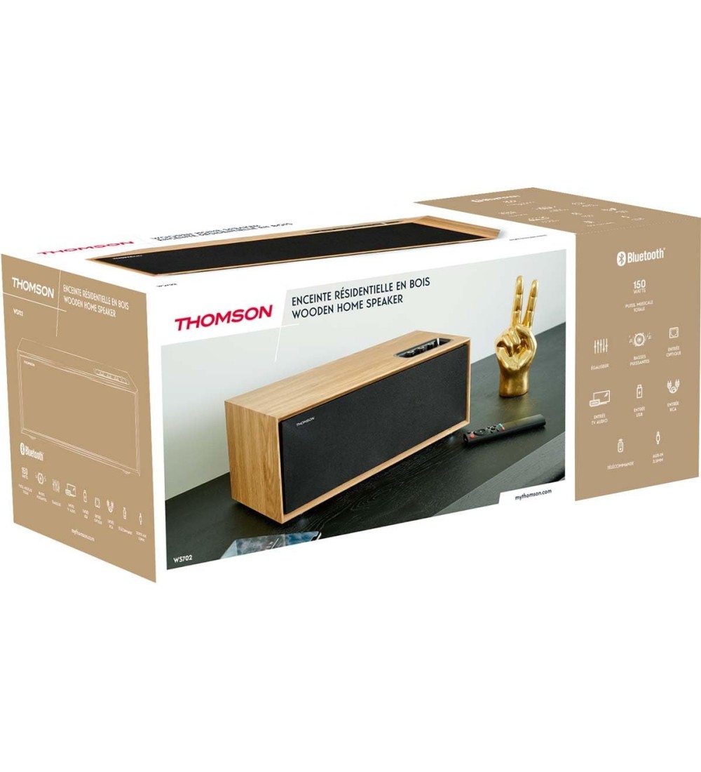 Onebby Onebby Diffusore Bluetooth WS702 Cassa in Legno 150W Onebby Onebby Diffusore Bluetooth WS702 Cassa in Legno 150W