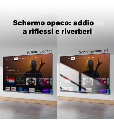 MQE MQE7600 TV 43 Pollici QLED 4K Ultra HD MQE MQE7600 TV 43 Pollici QLED 4K Ultra HD