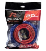 Renegade Renegade RX20KIT Set Cavi Collegamento Amplificatore Renegade Renegade RX20KIT Set Cavi Collegamento Amplificatore
