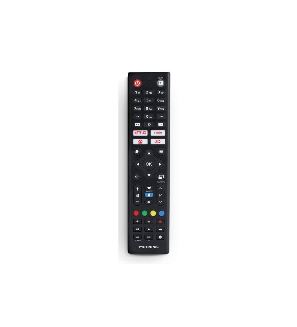 Metronic Metronic 495352 Telecomando TV IR Wireless Nero