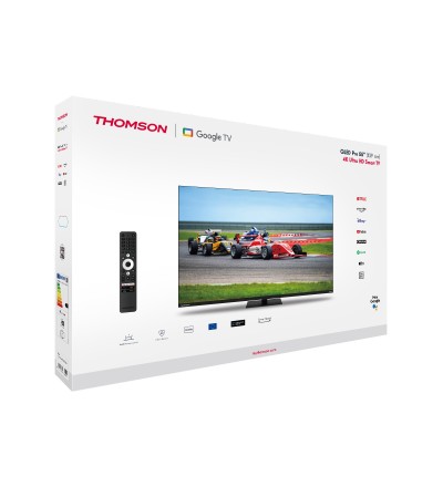 Thomson Thomson 55QG7C14 Smart TV QLED 55 Pollici Nero Thomson Thomson 55QG7C14 Smart TV QLED 55 Pollici Nero