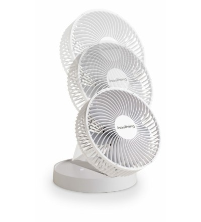Innoliving 10Innoliving Ventilatore Pieghevole Ricaricabile 19 cm Bianco Innoliving 10Innoliving Ventilatore Pieghevole Ricaricabile 19 cm Bianco