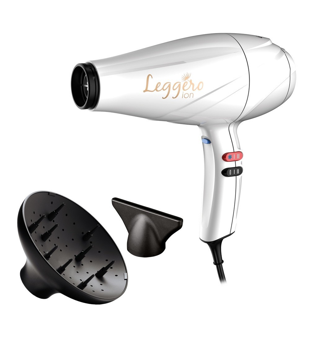 GA.MA GA.MA GH2002 Asciugacapelli Leggero Ion 2400 W Bianco GA.MA GA.MA GH2002 Asciugacapelli Leggero Ion 2400 W Bianco