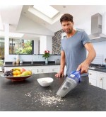 Black & Decker Black & Decker NVC115WA Aspirabriciole senza filo Blu, Grigio Senza sacchetto Black & Decker Black & Decker NVC115WA Aspirabriciole senza filo Blu, Grigio Senza sacchetto