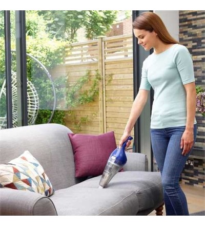 Black & Decker Black & Decker NVC115WA Aspirabriciole senza filo Blu, Grigio Senza sacchetto Black & Decker Black & Decker NVC115WA Aspirabriciole senza filo Blu, Grigio Senza sacchetto