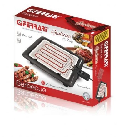 G3 Ferrari G3 Ferrari G10024 barbecue per l'aperto e bistecchiera Grill Da tavolo Elettrico Nero 2000 W G3 Ferrari G3 Ferrari G10024 barbecue per l'aperto e bistecchiera Grill Da tavolo Elettrico Nero 2000 W