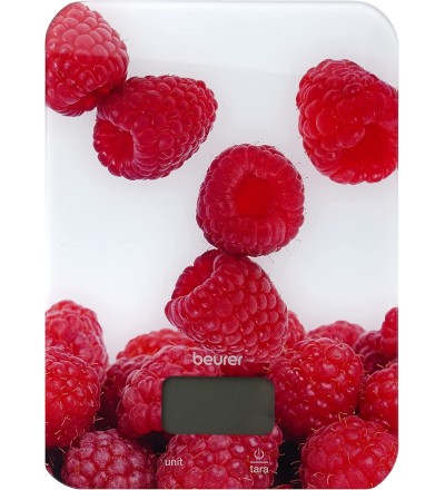 Beurer 10Beurer KS19 Bilancia da Cucina Digitale Max 5 Kg Vetro Beurer 10Beurer KS19 Bilancia da Cucina Digitale Max 5 Kg Vetro