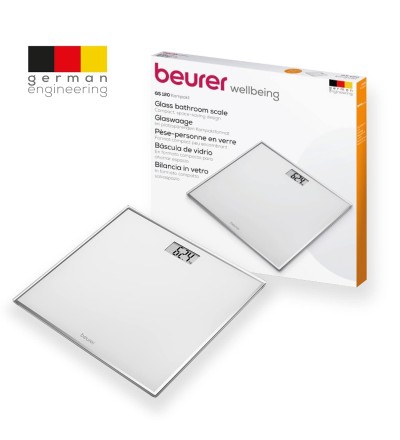 Beurer Beurer GS120KOMPAKT Bilancia Pesapersone in Vetro Portata 150Kg - GS120 Beurer Beurer GS120KOMPAKT Bilancia Pesapersone in Vetro Portata 150Kg - GS120
