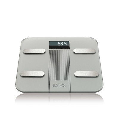 Laica Laica PS7005 bilance pesapersone Rettangolo Grigio, Acciaio inossidabile Bilancia pesapersone elettronica Laica Laica PS7005 bilance pesapersone Rettangolo Grigio, Acciaio inossidabile Bilancia pesapersone elettronica