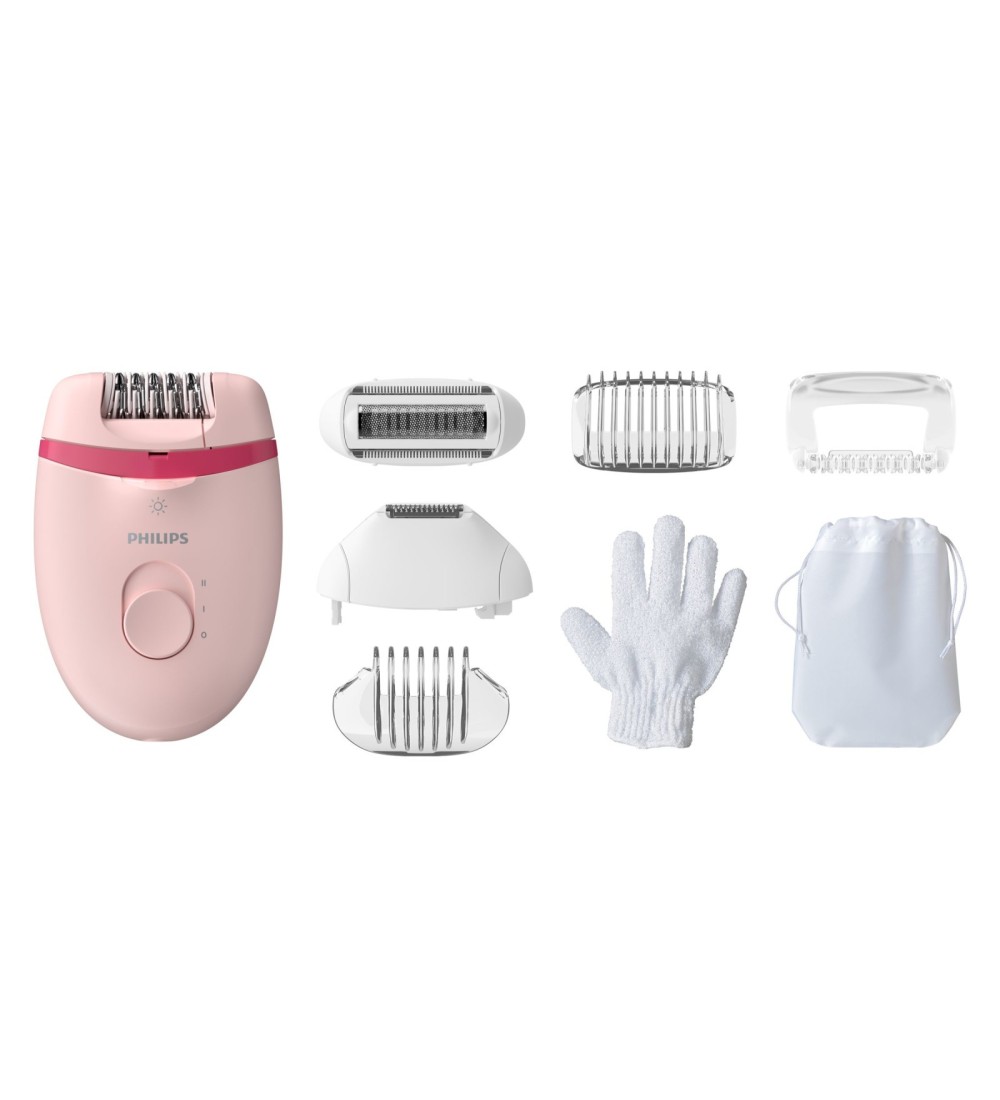 Philips Philips Satinelle Essential BRE285/00 Epilatore compatto con cavo ( 810915 ) Philips Philips Satinelle Essential BRE285/00 Epilatore compatto con cavo ( 810915 )