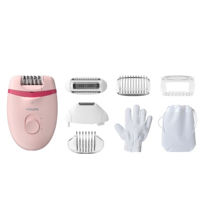 Philips Philips Satinelle Essential BRE285/00 Epilatore compatto con cavo ( 810915 ) Philips Philips Satinelle Essential BRE285/00 Epilatore compatto con cavo ( 810915 )