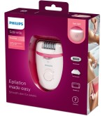 Philips Philips Satinelle Essential BRE285/00 Epilatore compatto con cavo ( 810915 ) Philips Philips Satinelle Essential BRE285/00 Epilatore compatto con cavo ( 810915 )