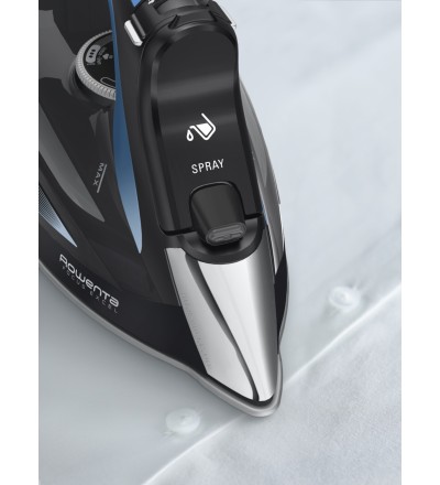 Rowenta 10Rowenta DW5310 Ferro da Stiro a Vapore Piastra solare Microsteam 400 HD Laser 2700 W Nero/Blu Rowenta 10Rowenta DW5310 Ferro da Stiro a Vapore Piastra solare Microsteam 400 HD Laser 2700 W Nero/Blu