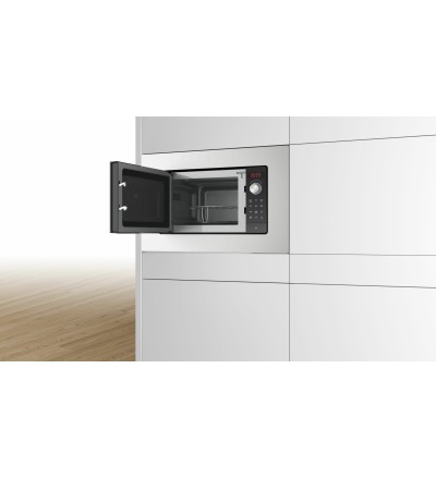 Bosch Bosch BEL623MS3 Forno a Microonde da incasso 20 L Potenza 800W Larghezza 60 cm Inox Bosch Bosch BEL623MS3 Forno a Microonde da incasso 20 L Potenza 800W Larghezza 60 cm Inox