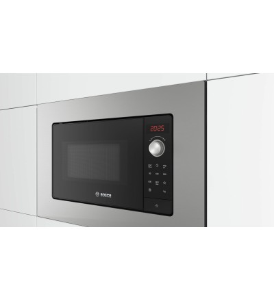 Bosch Bosch BEL623MS3 Forno a Microonde da incasso 20 L Potenza 800W Larghezza 60 cm Inox Bosch Bosch BEL623MS3 Forno a Microonde da incasso 20 L Potenza 800W Larghezza 60 cm Inox