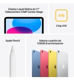 APPLE Apple iPad 11 WiFi 128GB Colore Giallo Garanzia Italia APPLE Apple iPad 11 WiFi 128GB Colore Giallo Garanzia Italia