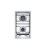De’Longhi De'Longhi Piano Cottura a Gas I23D 2 Fuochi 30 cm Da Incasso Acciaio Inossidabile
