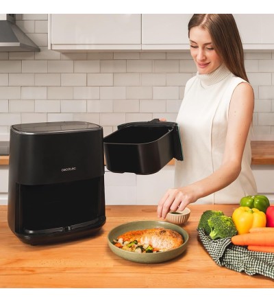 Cecotec Cecotec Friggitrice ad Aria Cecofry Fantastik 5500 5,5l 1500w Cecotec Cecotec Friggitrice ad Aria Cecofry Fantastik 5500 5,5l 1500w
