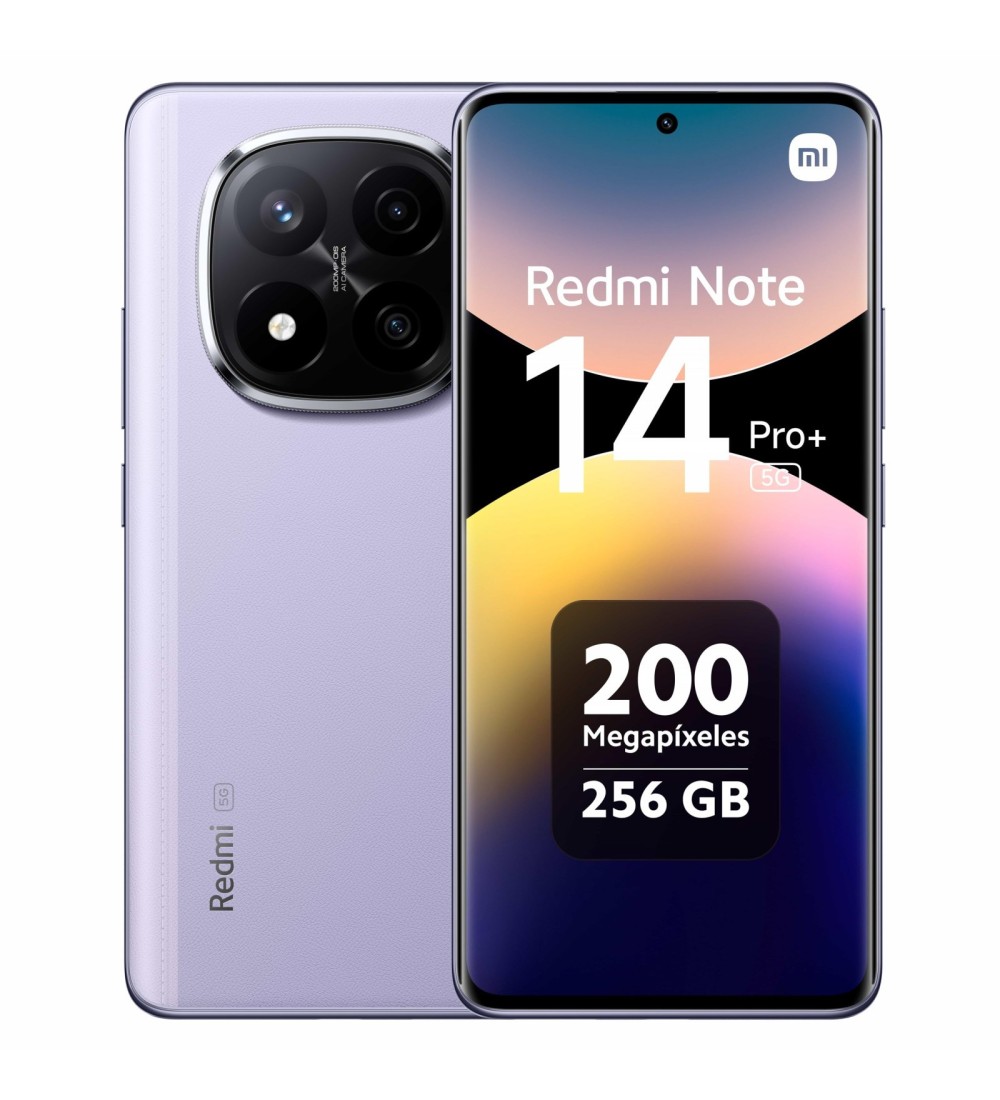 Xiaomi Xiaomi Redmi Note 14 Pro+ 8+256GB 6.67 5G Lavender Purple EU Xiaomi Xiaomi Redmi Note 14 Pro+ 8+256GB 6.67 5G Lavender Purple EU