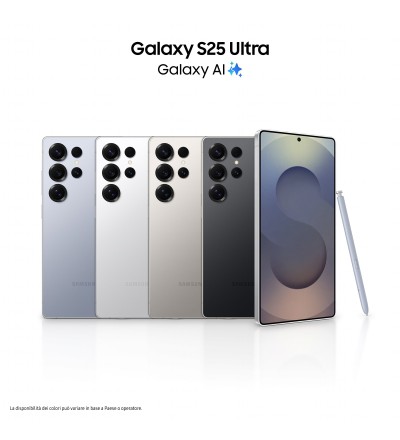 Samsung Samsung SM-S938 S25 Ultra 12+256GB 6.9 5G Titanium Silverblue ITA Samsung Samsung SM-S938 S25 Ultra 12+256GB 6.9 5G Titanium Silverblue ITA