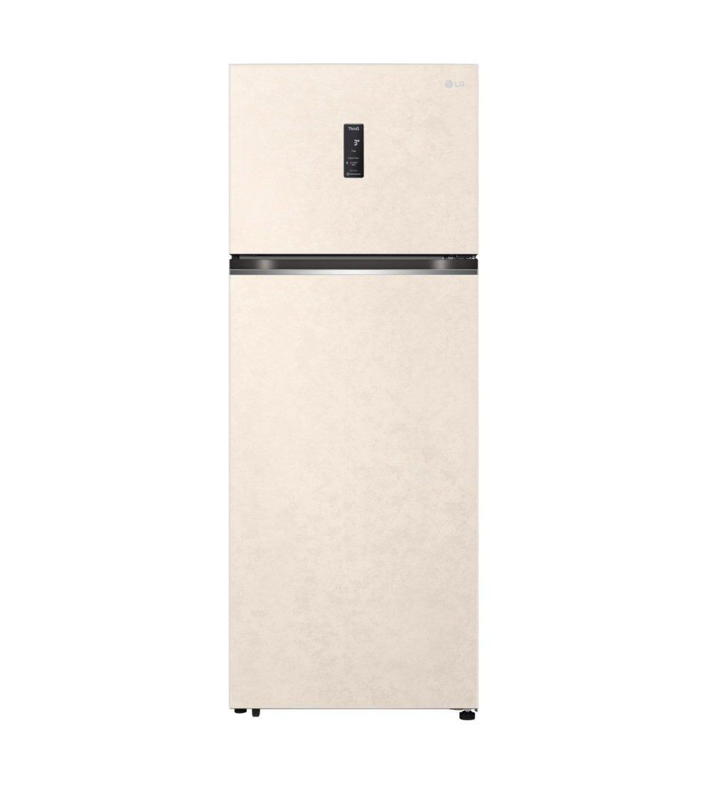 LG LG GTBV44SEBKD Frigorifero Doppia Porta 461 L Total No Frost Multi-Airflow Compressore Smart Inverter Classe E Sabbia LG LG GTBV44SEBKD Frigorifero Doppia Porta 461 L Total No Frost Multi-Airflow Compressore Smart Inverter Classe E Sabbia