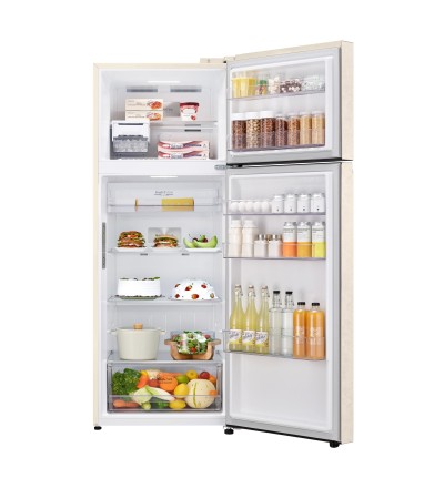 LG LG GTBV44SEBKD Frigorifero Doppia Porta 461 L Total No Frost Multi-Airflow Compressore Smart Inverter Classe E Sabbia LG LG GTBV44SEBKD Frigorifero Doppia Porta 461 L Total No Frost Multi-Airflow Compressore Smart Inverter Classe E Sabbia